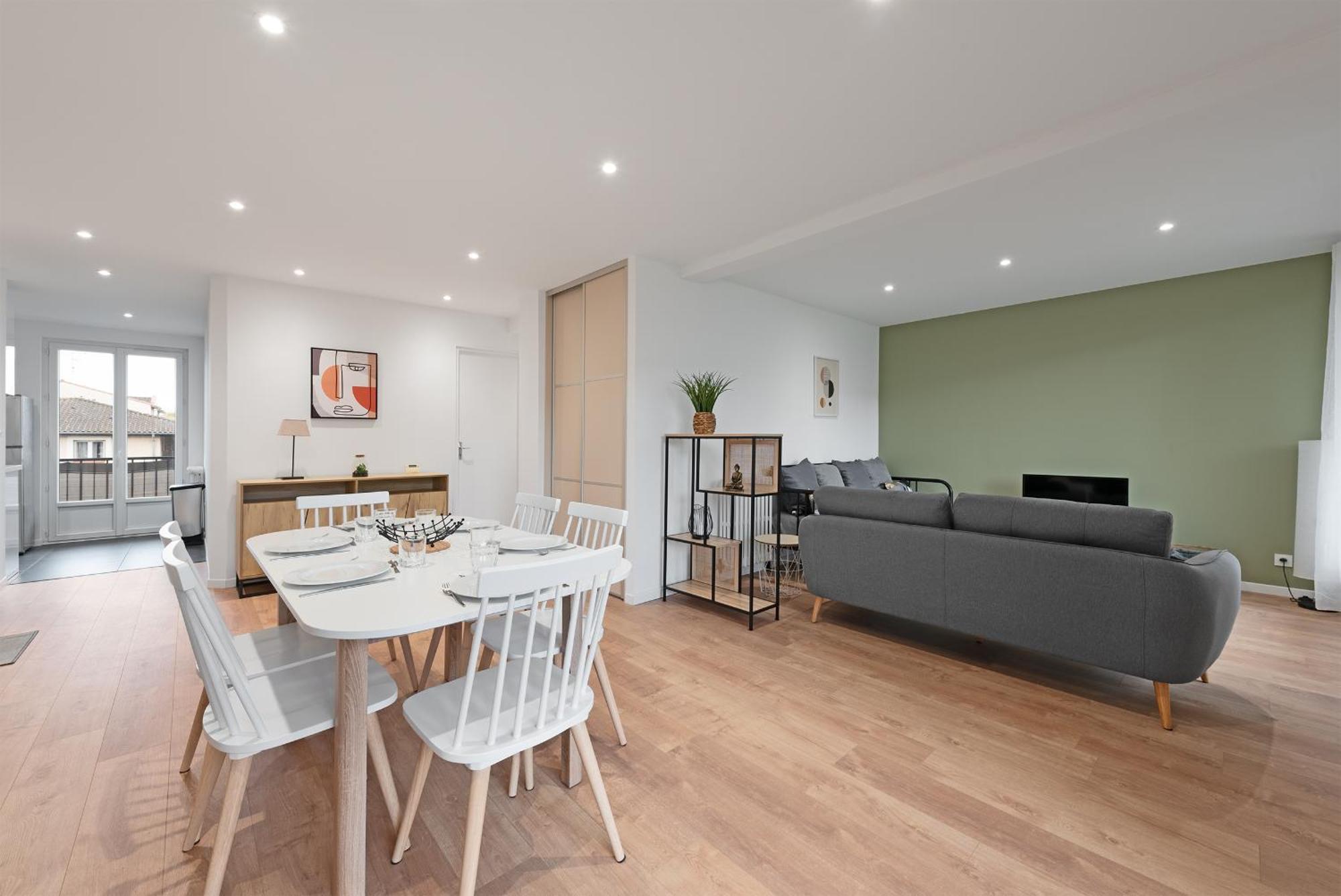 Spacieux T3 Avec 2 Parkings Gratuits Et 2 Balcons Toulouse Exterior foto
